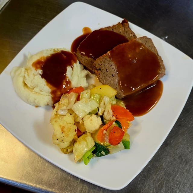 Meatloaf Dinner.