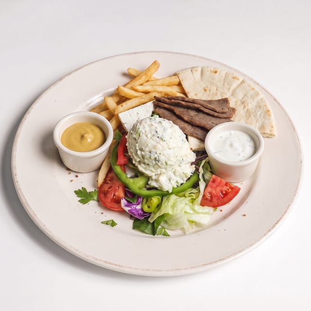 Gyro Platter.
