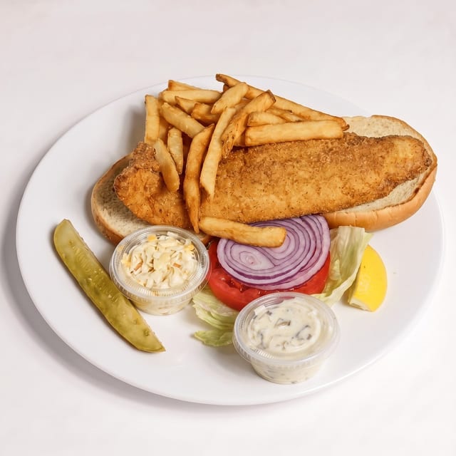 Fried Fish Sandwich.